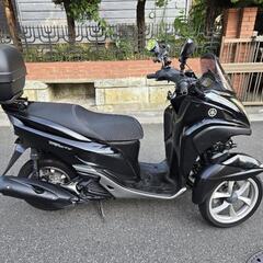 トリシティ 125 側車登録 ワイトレの画像