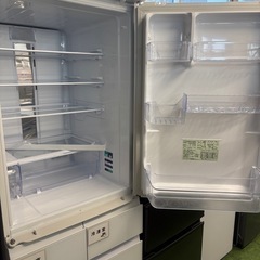 5ドア冷蔵庫　SHARP SJ-415H-W 2021年製　412Lの画像