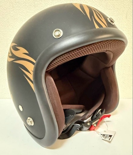 ジェットヘルメット　シールド付き