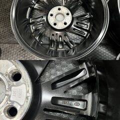 TOYOTA トヨタ カローラクロス 純正ホイール 18インチ 4本 7J5HPCD114.3+40 ブラポリ ヤリスクロス流用　(MHB563)クレジットカード QRコード決済可能の画像
