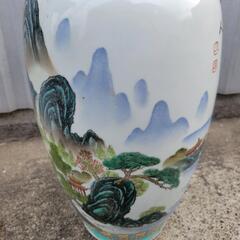 値下げ可 景徳鎮 特大 花瓶 壺 インテリア 中国 中華 の画像