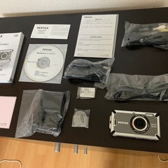 新品未使用　防水デジタルカメラ　PENTAX optio w80  転売目的可の画像