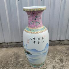 値下げ可 景徳鎮 特大 花瓶 壺 インテリア 中国 中華 の画像