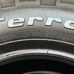 【新品】BF Goodrich Mud-Terrain T/A KM2 LT255/70R16 115/112Q PR8 16インチ オフロード 2本 ホワイトレター 夏タイヤ MTE987MS+クレジットカード QRコード決済可能の画像