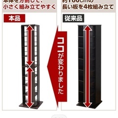 山善(YAMAZEN) 回転コミックラック 7段 DRCR-7 本棚 書棚 ブックシェルフ 回転式コミックラックの画像