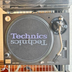 【極美品】レア ２台セット・SL-1200MK5 ターンテーブル (DJ JINサイン入の画像
