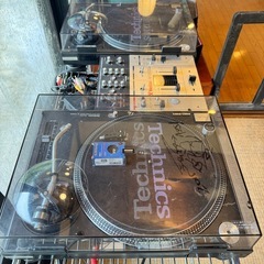 【極美品】レア ２台セット・SL-1200MK5 ターンテーブル (DJ JINサイン入の画像