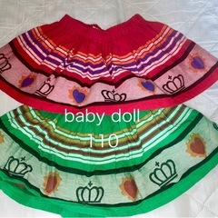 ANAP &baby doll 110cm5点の画像