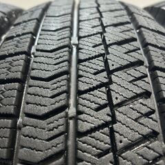 BS BRIDGESTONE BLIZZAK VRX2 185/70R14 14インチ スタッドレス 4本 22年製 バリ溝 アリオン ノート プレミオ等　(KTJ580)クレジットカード QRコード決済可能の画像