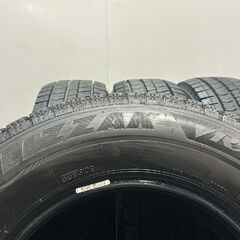 BS BRIDGESTONE BLIZZAK VRX2 185/70R14 14インチ スタッドレス 4本 22年製 バリ溝 アリオン ノート プレミオ等　(KTJ580)クレジットカード QRコード決済可能の画像