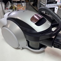 SHARP サイクロン掃除機 EC-P8X 紙パック不要 クリーナー 内部クリーニング 動作確認済 モーターヘッド回転OK！ 中古品 ③の画像