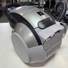 SHARP サイクロン掃除機 EC-P8X 紙パック不要 クリーナー 内部クリーニング 動作確認済 モーターヘッド回転OK！ 中古品 ③の画像