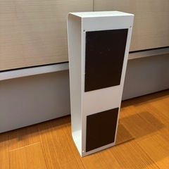 山崎実業 マグネット タオル収納 タオルストッカー タオルホルダー プレート ホワイトの画像