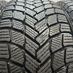 MICHELIN X-ICE SNOW 215/50R17 17インチ スタッドレス 4本 20年製 バリ溝 レヴォーグ リーフ エクシーガ ウィッシュ プリウスα等(KTJ582)クレジットカード QRコード決済可能の画像