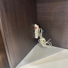 配達可【食器棚】【ニトリ】クリーニング済み【管理番号12608】金の画像
