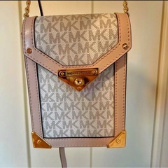 MICHAEL KORS MKロゴショルダーバッグの画像