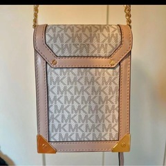 MICHAEL KORS MKロゴショルダーバッグの画像
