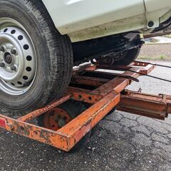 トレッカー + ドーリー セット レッカー レスキュー 故障 車検無し 車両 合法的運搬 希少の画像