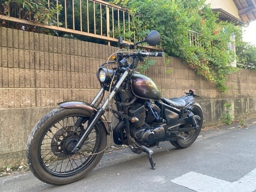ビラーゴ250 ボバーカスタム (渡辺龍也) 馬込沢のヤマハの中古あげます