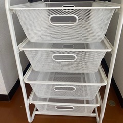 ４セット　IKEA 収納ラック　の画像