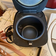 YAMAZEN 炊飯器 黒色の画像