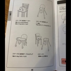 グレコ ハイチェア フロア2テーブルの画像