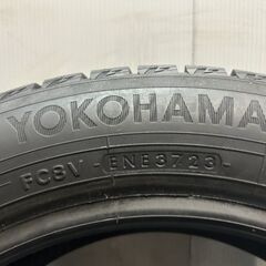 【走行短め】YOKOHAMA ice GUARD iG60 155/65R14 14インチ スタッドレス 1本 23年製 ミライース デイズ ワゴンR スペーシア等　(KTJ592)クレジットカード QRコード決済可能の画像
