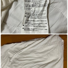ニトリ　ベッド敷きパット、カバーセットです。の画像