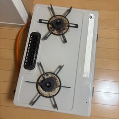 リンナイ ガスコンロ KGM64BE2 都市ガス→LPガス調整済みの画像