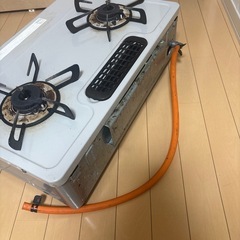 リンナイ ガスコンロ KGM64BE2 都市ガス→LPガス調整済みの画像