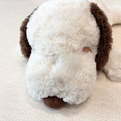 SNOOPY 寝そべりスヌーピー　ふんわりモカBIG ぬいぐるみの画像