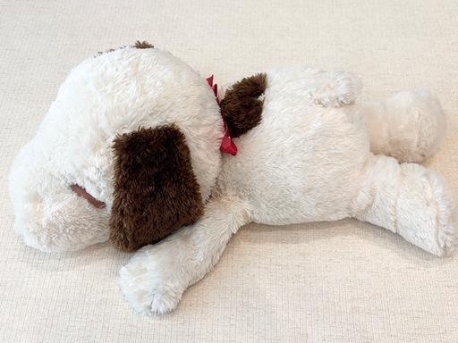 SNOOPY 寝そべりスヌーピーふんわりモカBIG ぬいぐるみ (seika