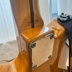 fender japanのエレキギター『TN-SPL Telecaster Thinline（natural)』とマルチエフェクター『BOSS GT-10』のセットの画像