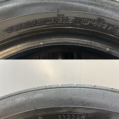 DUNLOP ENASAVE EC300+ 185/60R15 15インチ 夏タイヤ 4本 24年製 ヤリス シエンタ フィット ヴィッツ グレイス シャトル等　(KTJ597)クレジットカード QRコード決済可能の画像