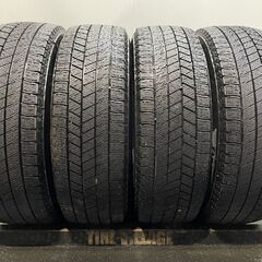 【BS BLIZZAK VRX3 195/65R16】スタッドレス【BALMINUM T10 16インチ 6J4HPCD100+40】21年製 バリ溝 ライズ ロッキー レックス等　(KTK600)クレジットカード QRコード決済可能の画像