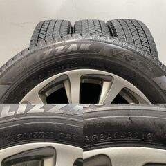 【BS BLIZZAK VRX3 195/65R16】スタッドレス【BALMINUM T10 16インチ 6J4HPCD100+40】21年製 バリ溝 ライズ ロッキー レックス等　(KTK600)クレジットカード QRコード決済可能の画像