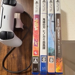 PS5 本体　ゲームソフト　二人で遊べる　全部コミコミの画像