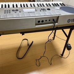 🎹 ヤマハ電子キーボード（中古）＋スタンドの画像