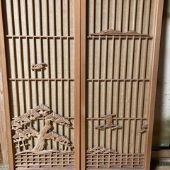 和風障子戸4枚セット✨値引き交渉して下さいの画像
