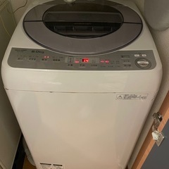 訳あり　SHARP洗濯機インベーターの画像