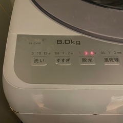 訳あり　SHARP洗濯機インベーターの画像