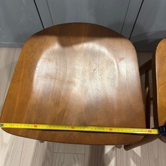 椅子2脚セットの画像