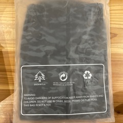 クールジャケット　袖無し　サイズL  未使用品　黒迷彩の画像