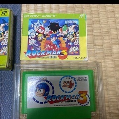 ロックマン3 Dr.ワイリーの最期!? ファミコン ゲームソフト 動作確認済の画像