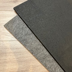 防音専門ピアリビング　防音マット　足音マット２枚の画像