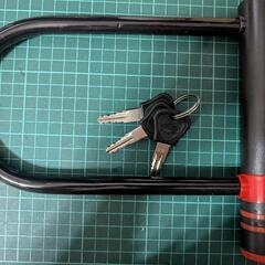 自転車、バイク用U字ロックの画像