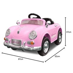 子供用乗れるおもちゃ車の画像