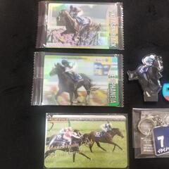 競馬！　サラブレッドホースコレクション　キタサンブラック　エピファネイア　金箔　サイン　カード　まねき馬倶楽部　SPカード　ロードカナロア　ノーマル　ドゥラメンテ　エアグルーヴ　ダンスインザムード　カード　イクイノックス　アクリルスタンド　ノーザンホースパーク　ゼッケン　キーホルダー　全てセット！　セット売りのみ！の画像
