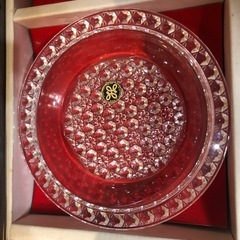 【未使用】HOYA CRYSTAL クリスタル小皿・タンブラー 5個セットの画像
