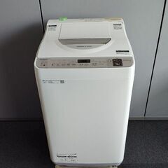 シャープ　全自動洗濯乾燥機　ES-TX5F-S　5.5K『中古美品』2022年式の画像